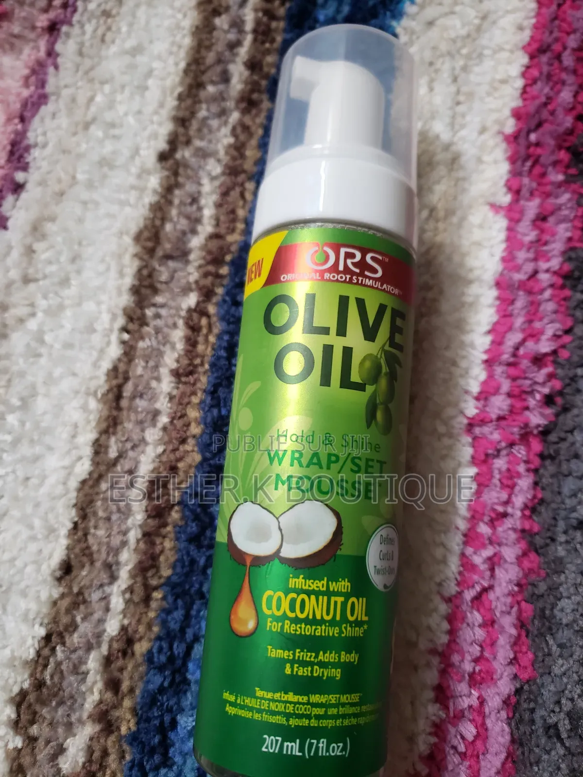 Mousse Coiffante Enrichie a l'Huile d'Olive Original