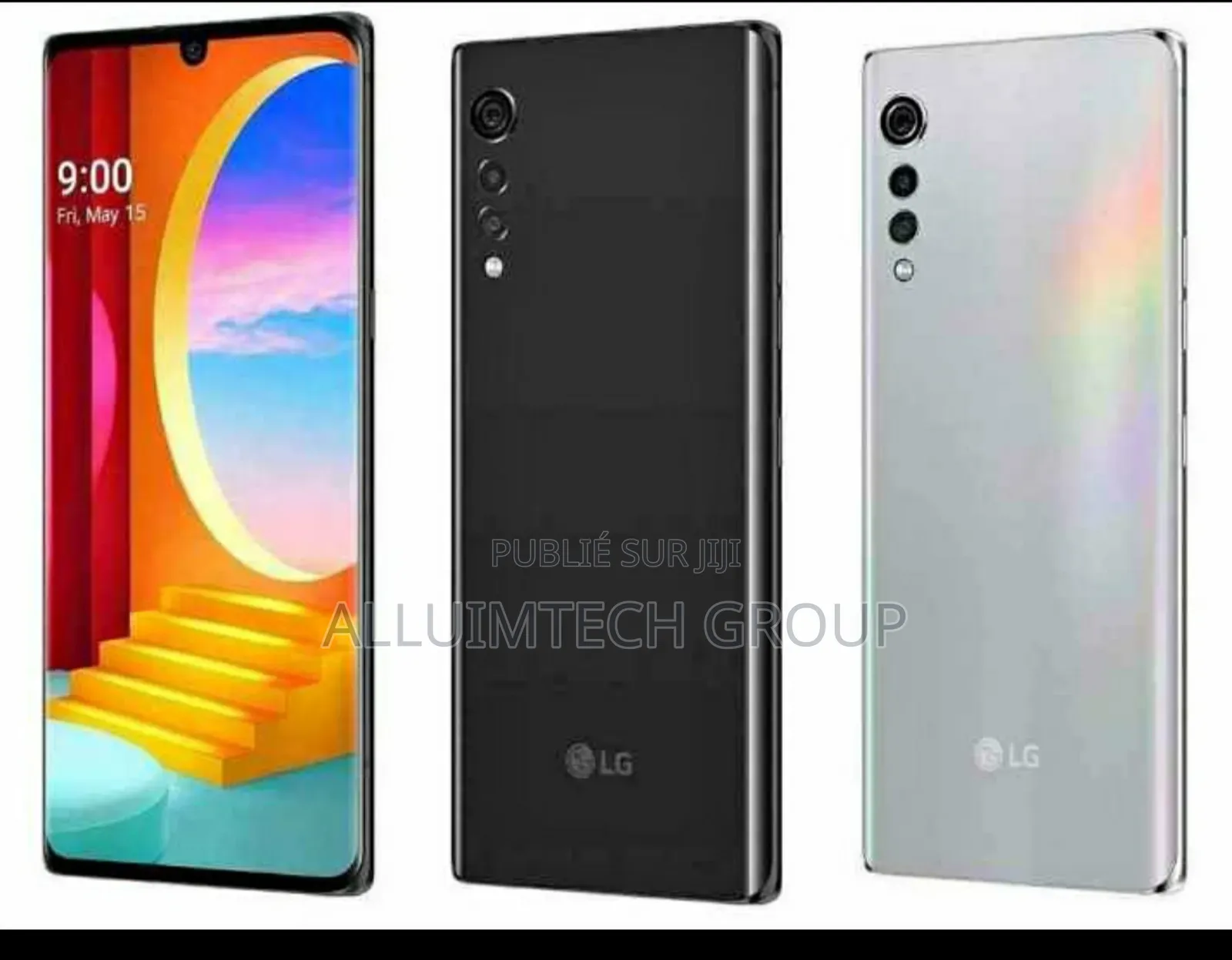 Neuf LG Velvet 5G 128 GB Noir