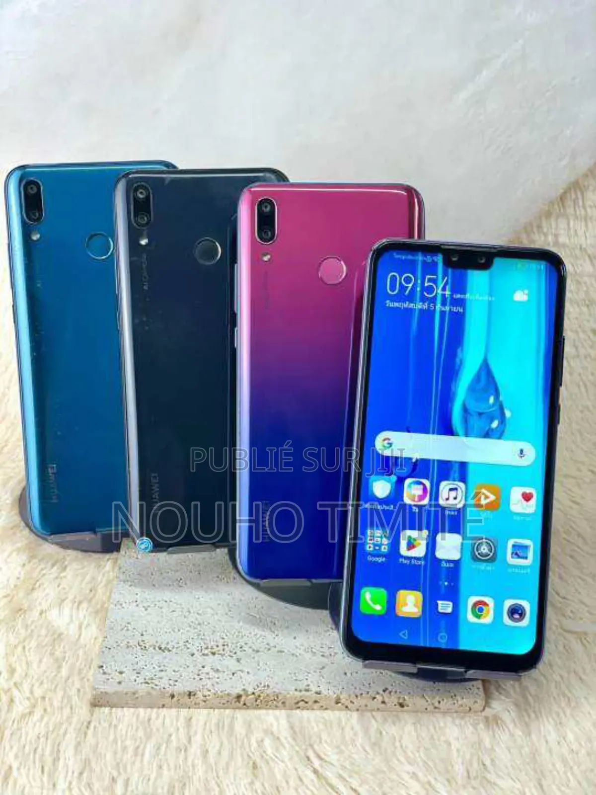 Huawei Y9 2019 128 GB Bleu