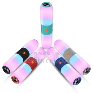 Mini Haut-Parleur Bluetooth Avec Basses Colorées