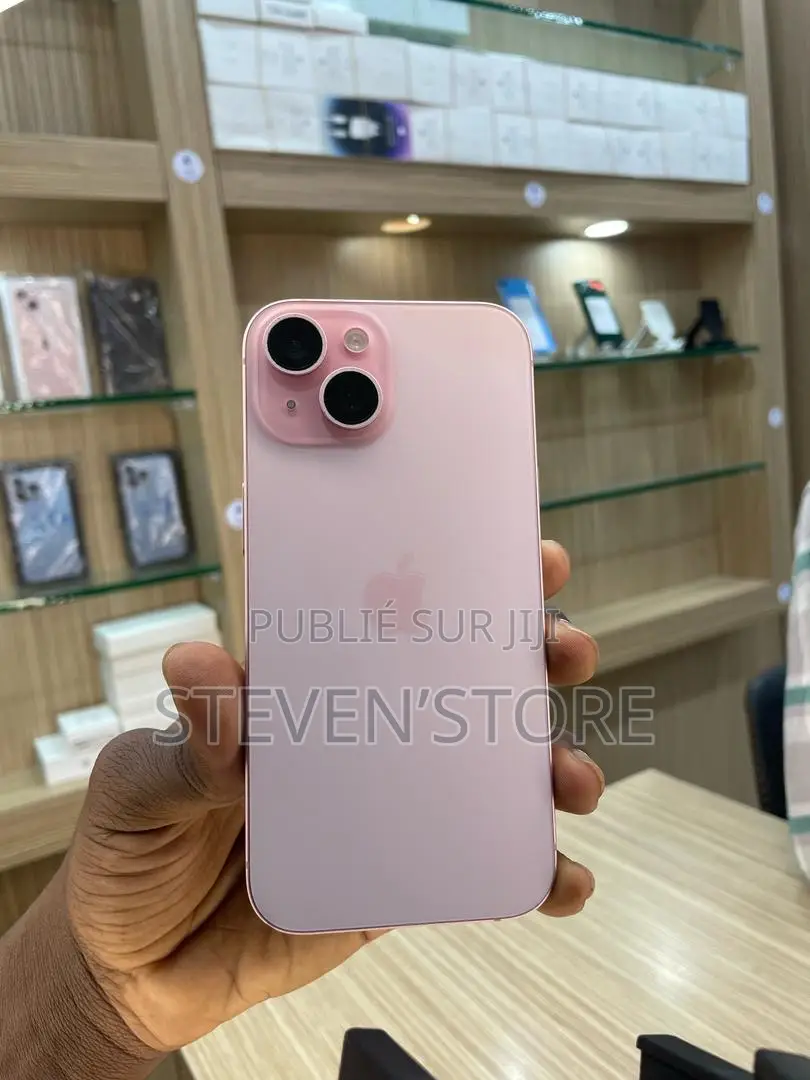 Apple iPhone 15 128 GB Or rose