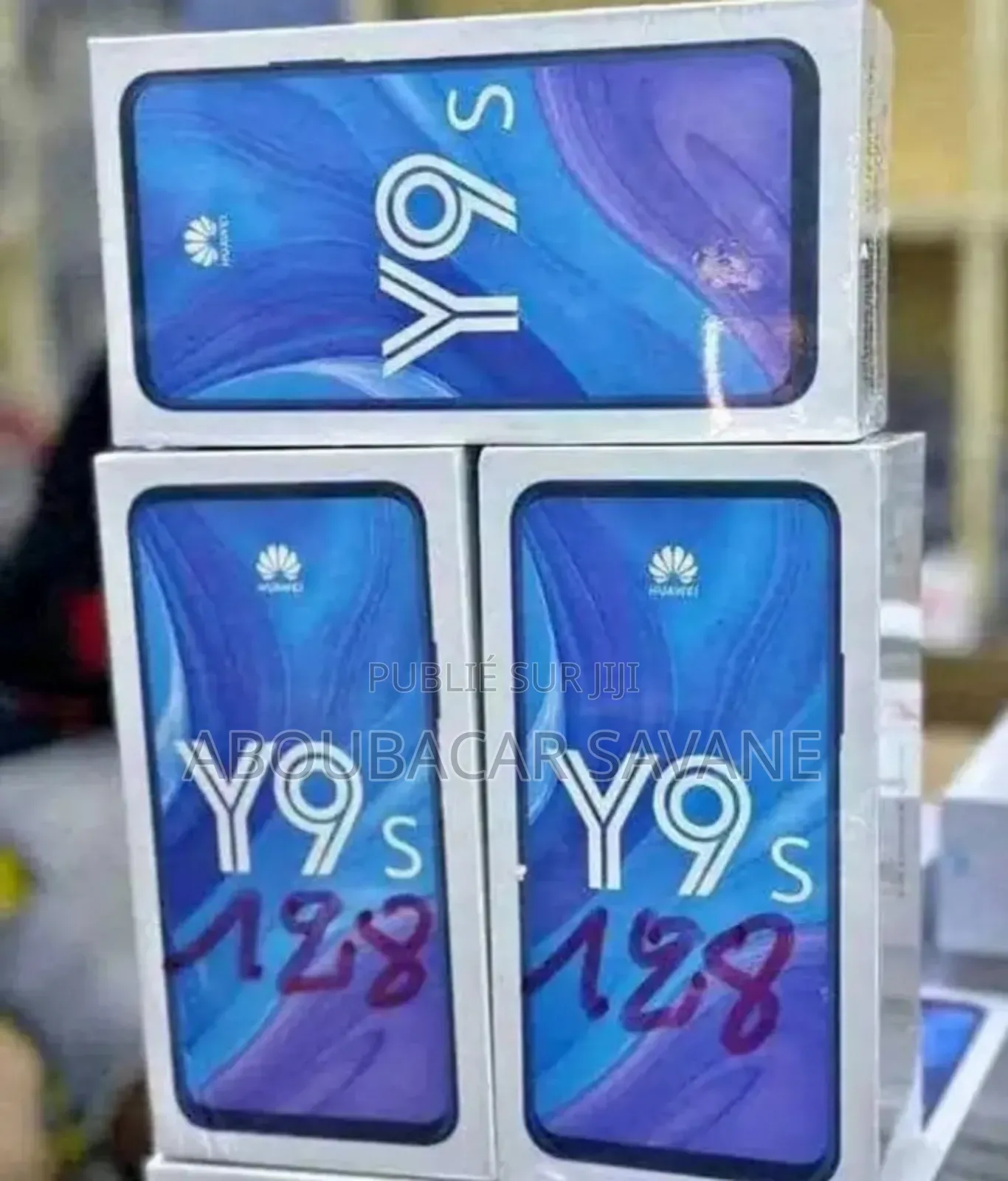 New Huawei Y9s 128 GB Bleu