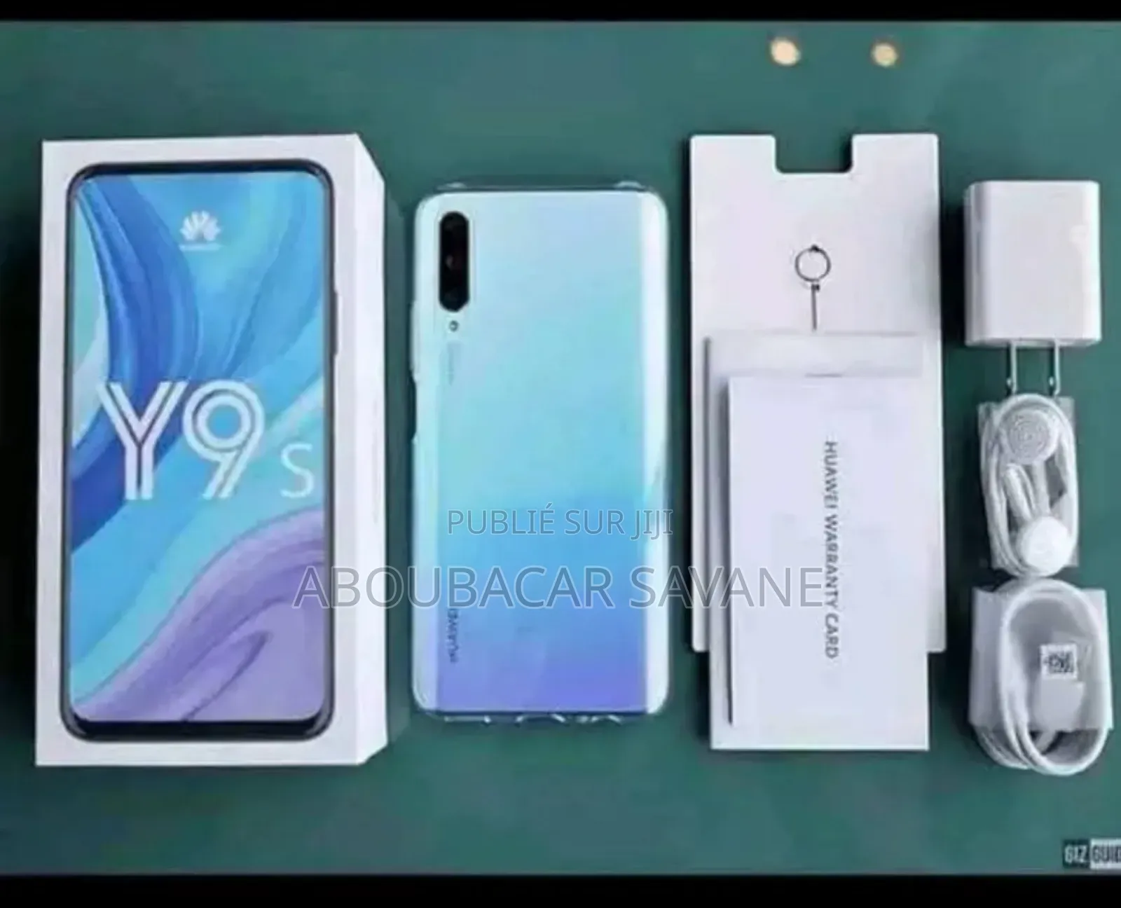 New Huawei Y9s 128 GB Bleu