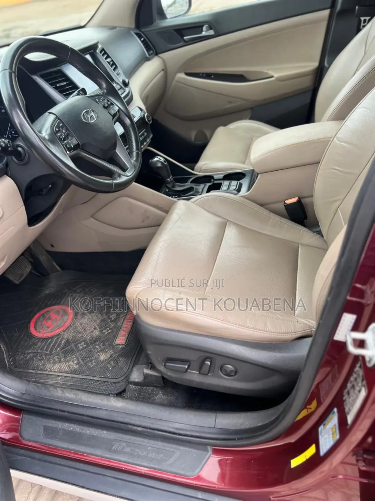 Hyundai Tucson Limited AWD 2018 Rouge