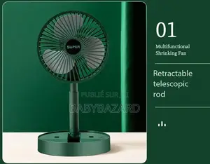 Photo - Mini Ventilateur Pliant Rechargeable