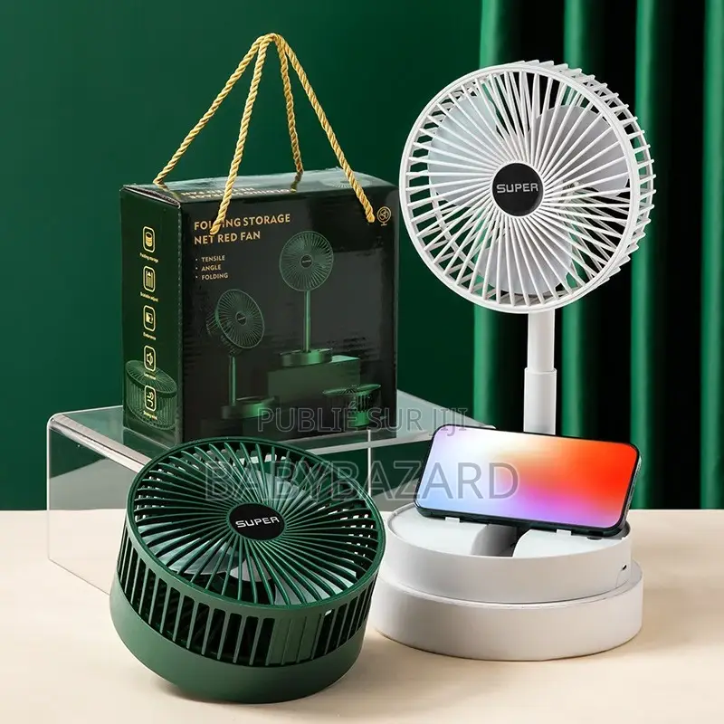 Mini Ventilateur Pliant Rechargeable