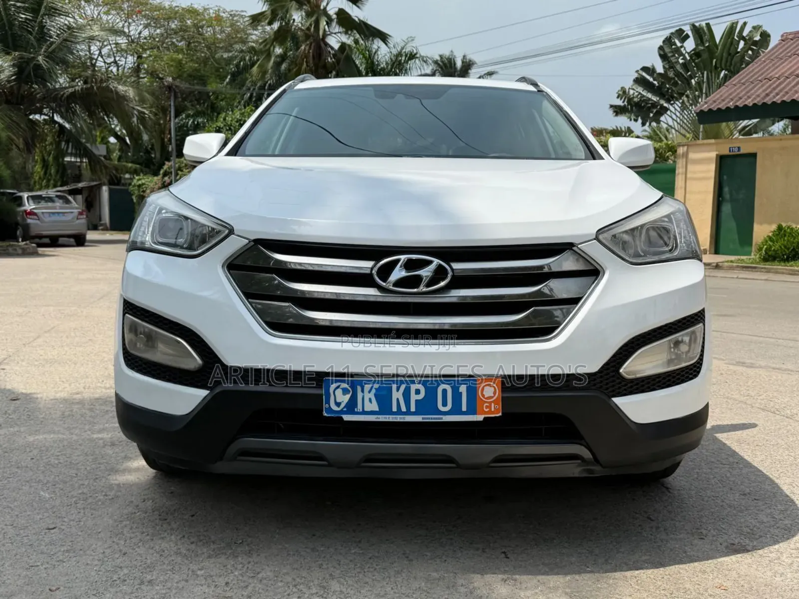 Hyundai Santa Fe 2016 Blanc