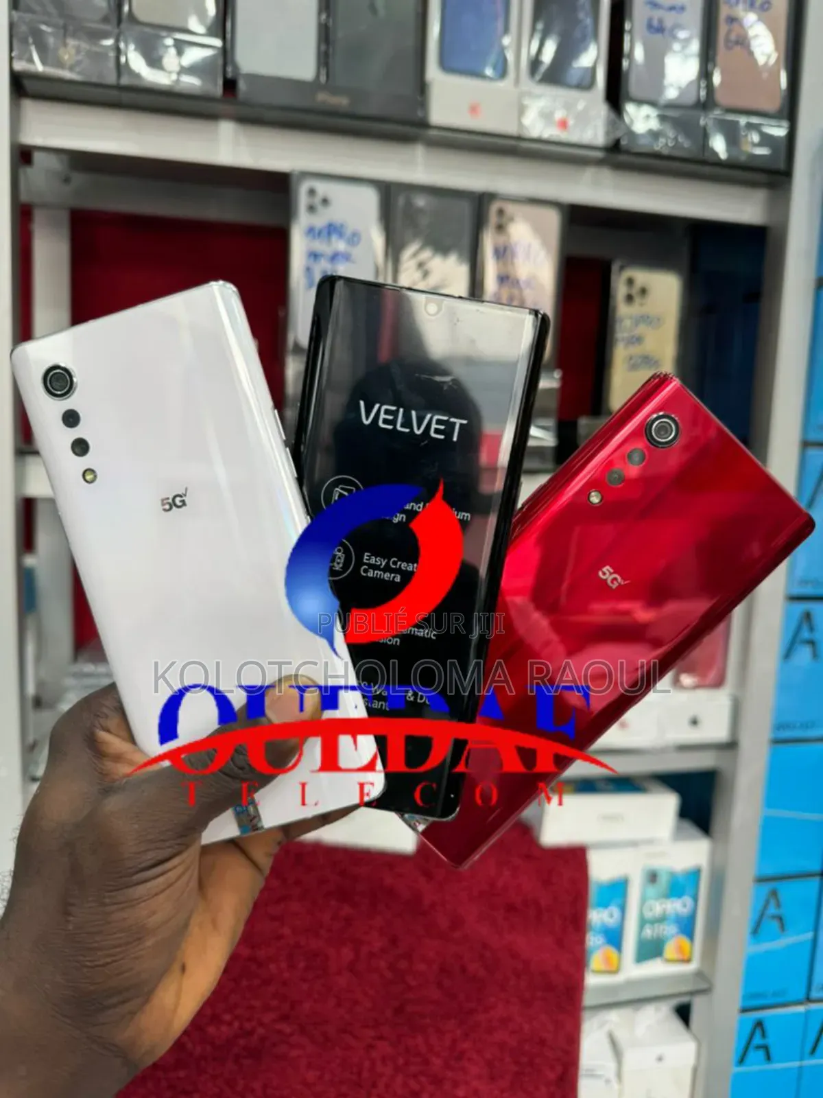 Neuf LG Velvet 5G 128 GB Noir