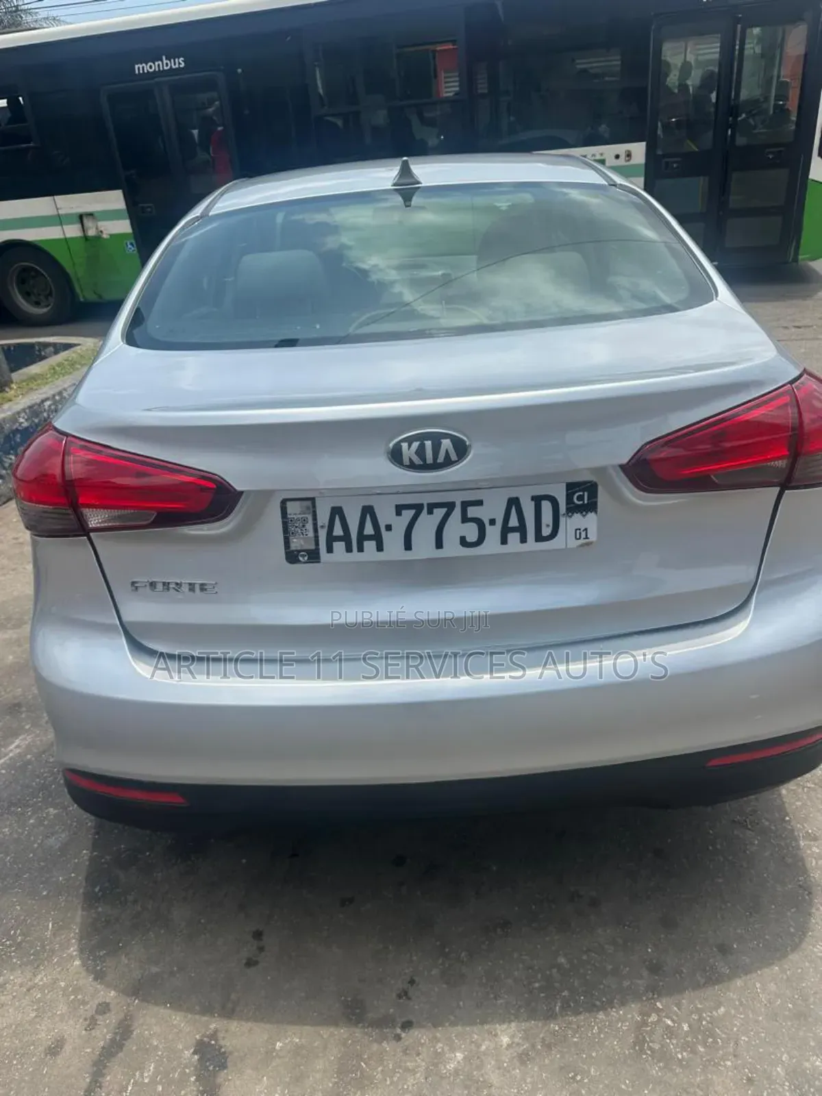 Kia Forte EX Sedan 2018 Gris