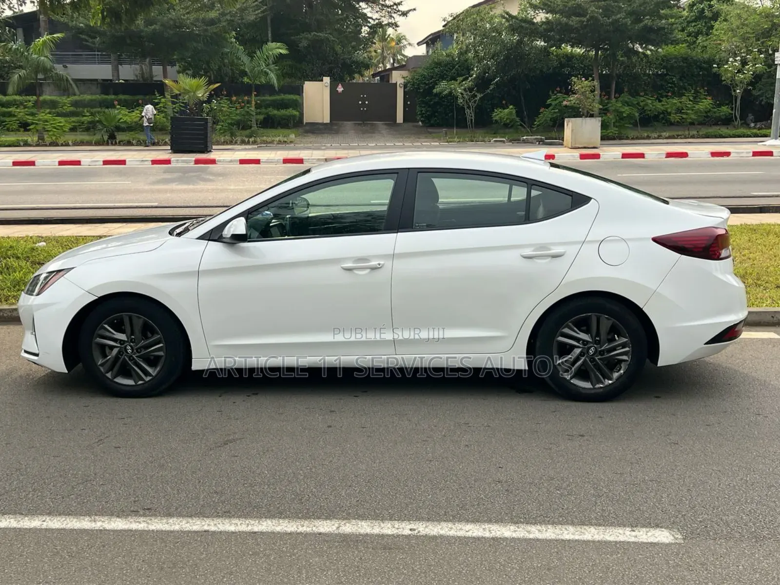 Hyundai Elantra Limited 2020 Blanc