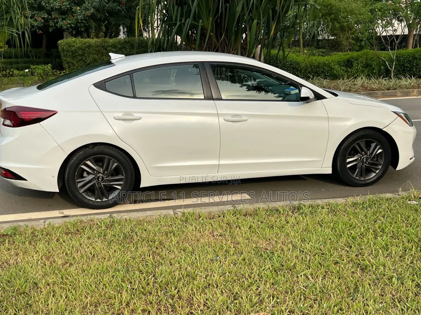 Hyundai Elantra Limited 2020 Blanc