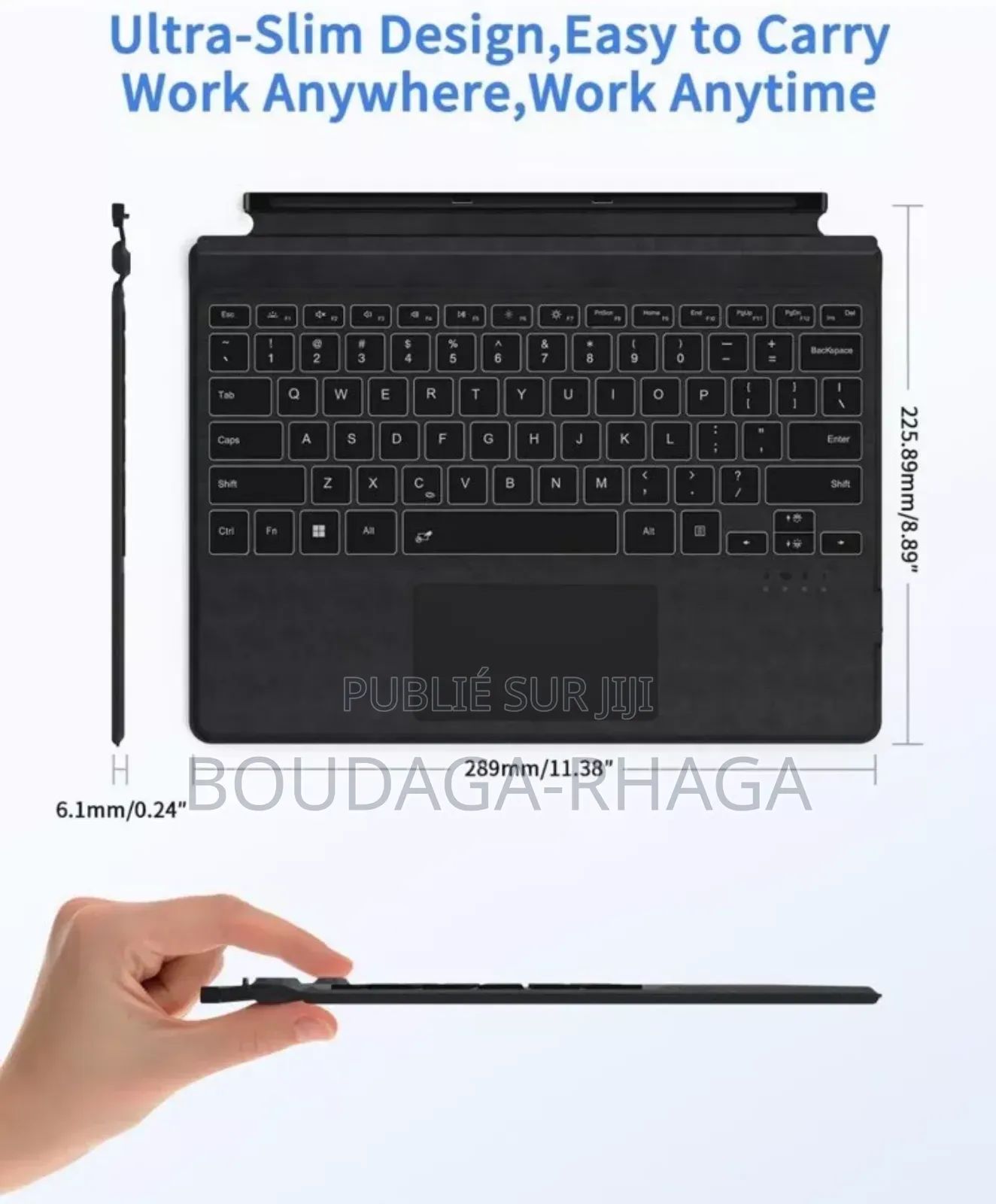 Clavier Erkovia Surface, Sans Fil Bluetooth