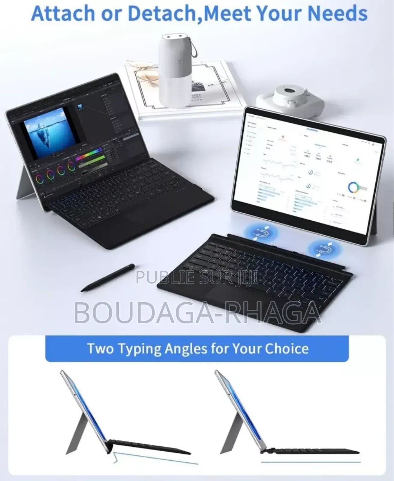 Clavier Erkovia Surface, Sans Fil Bluetooth