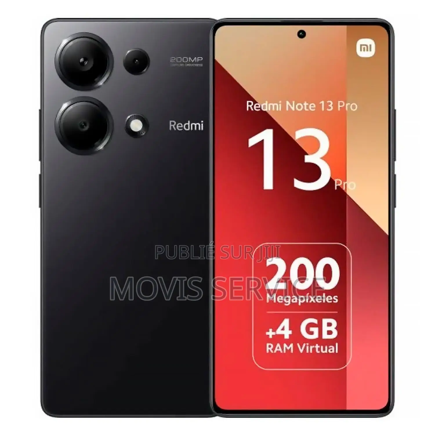 New Xiaomi Redmi Note 13 Pro 256 GB Black