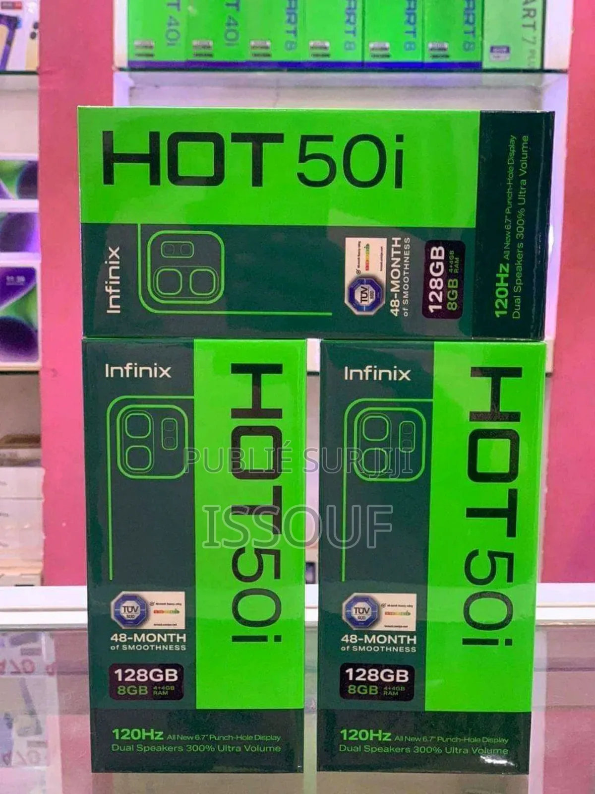 New Infinix Hot 50i 256 GB Autre