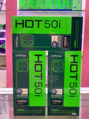 New Infinix Hot 50i 256 GB Autre