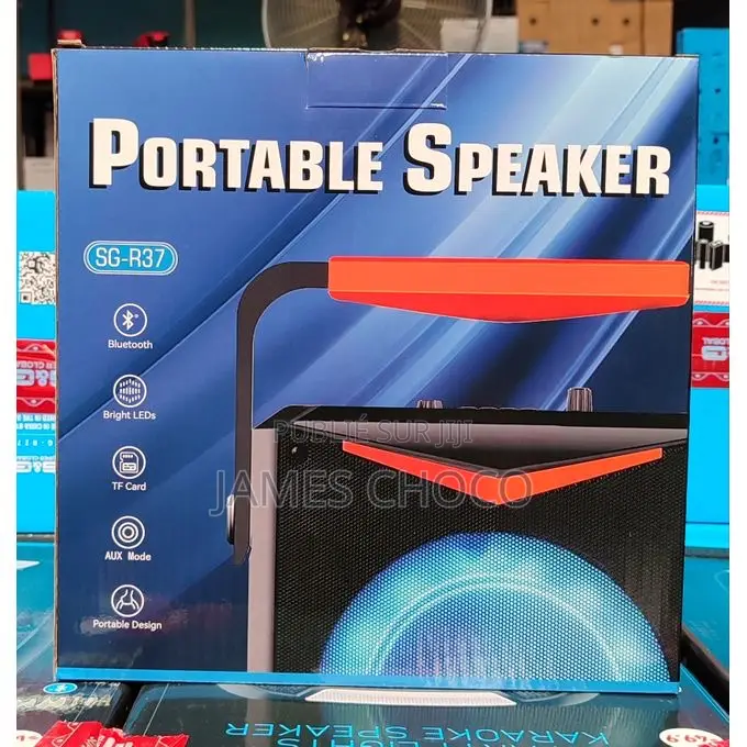 Enceinte Bluetooth Sg-R37 / Haut-Parleur Radio Multifonction