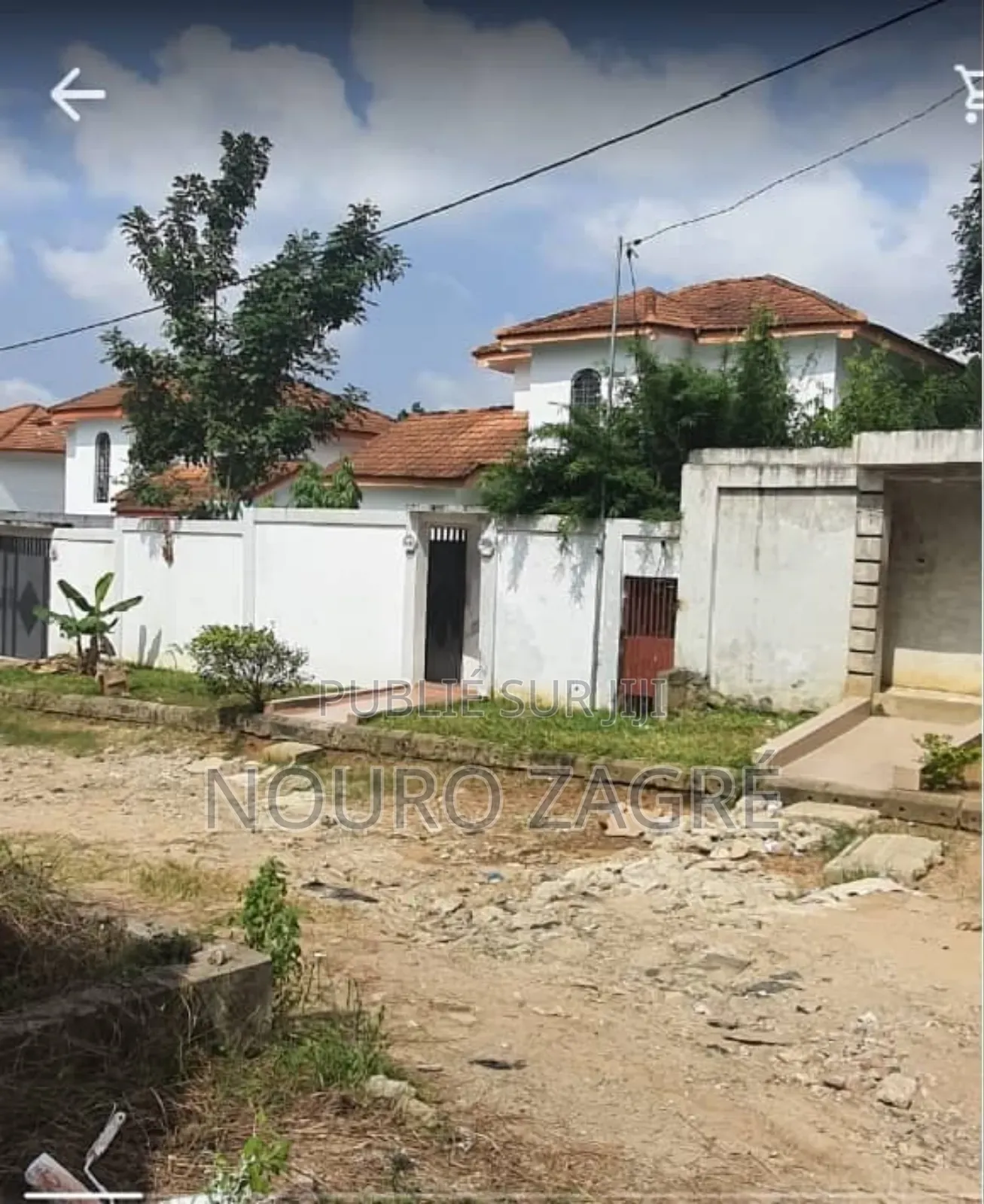 4chbre Duplex dans Zagré Nouro, Cocody à Vendre