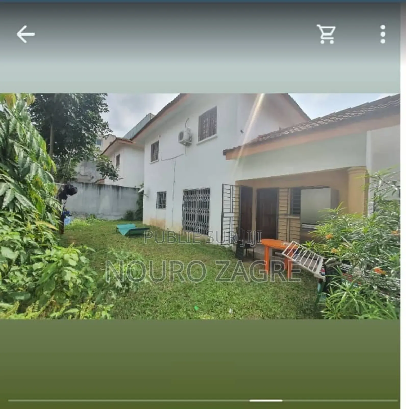 4chbre Duplex dans Zagré Nouro, Cocody à Vendre