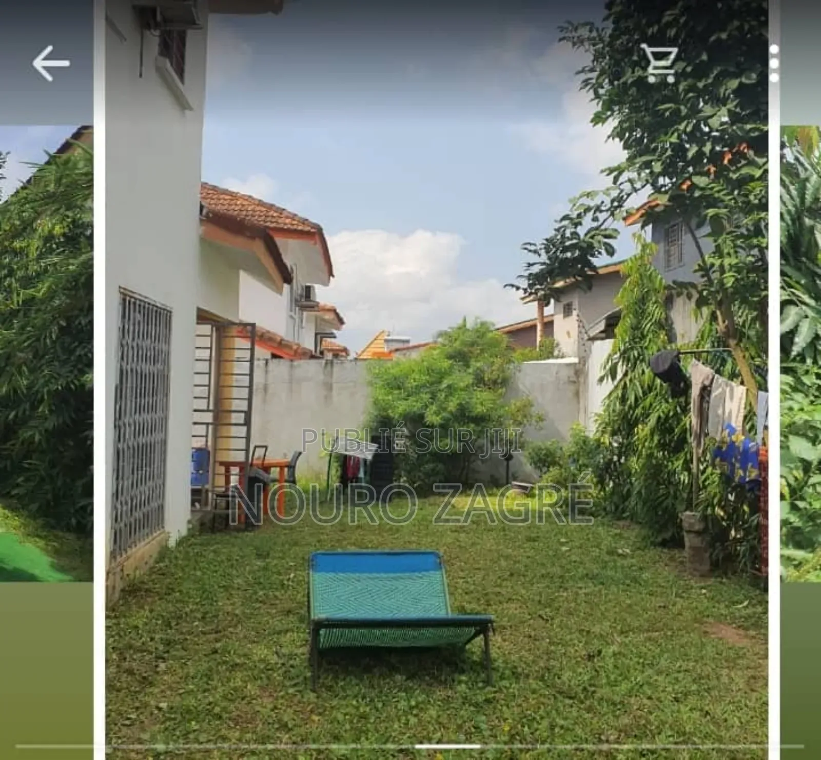 4chbre Duplex dans Zagré Nouro, Cocody à Vendre