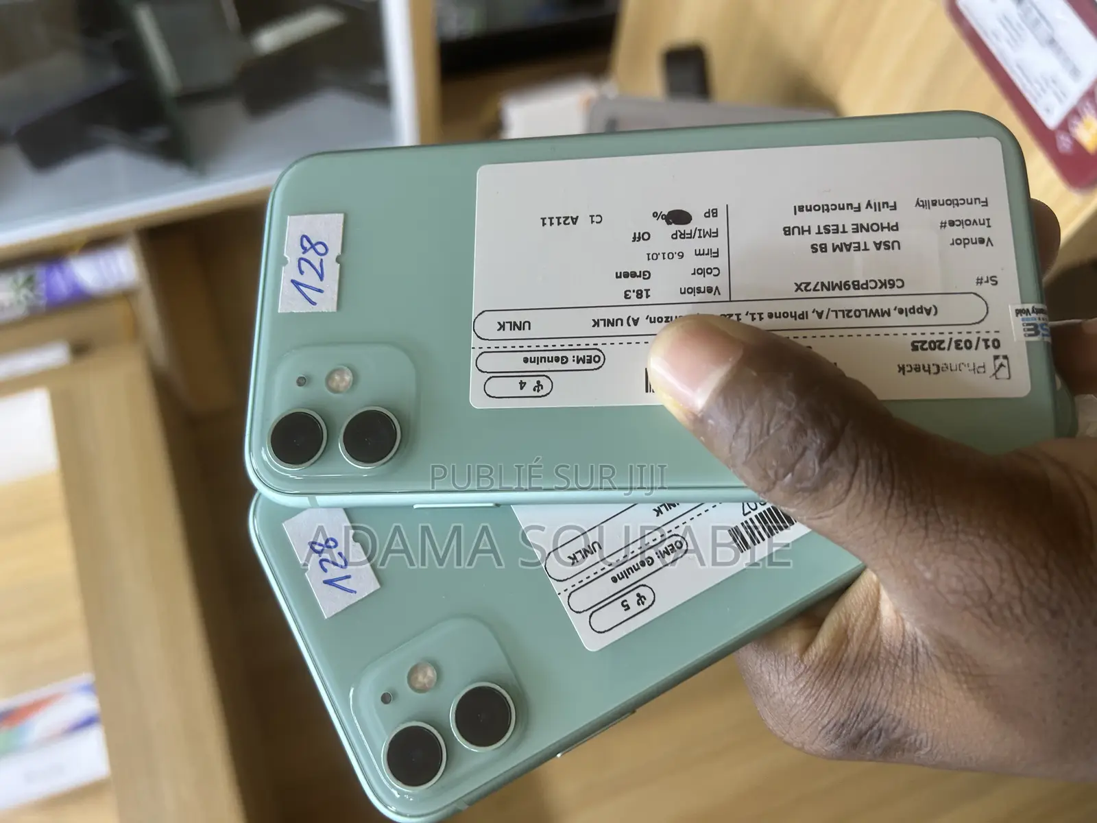 Apple iPhone 11 128 GB Vert