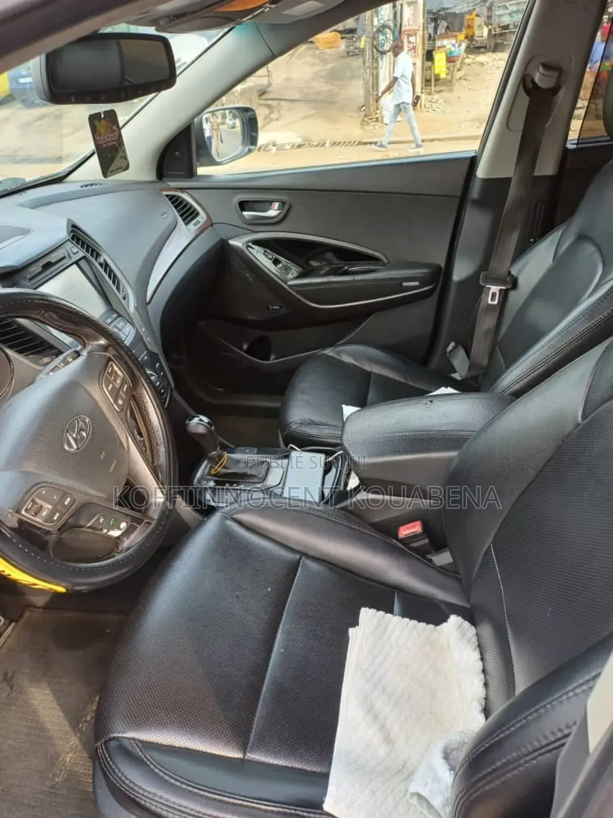 Hyundai Santa Fe Limited 2012 Blanc