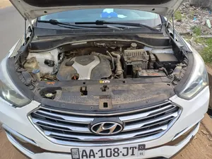 Hyundai Santa Fe Limited 2012 Blanc