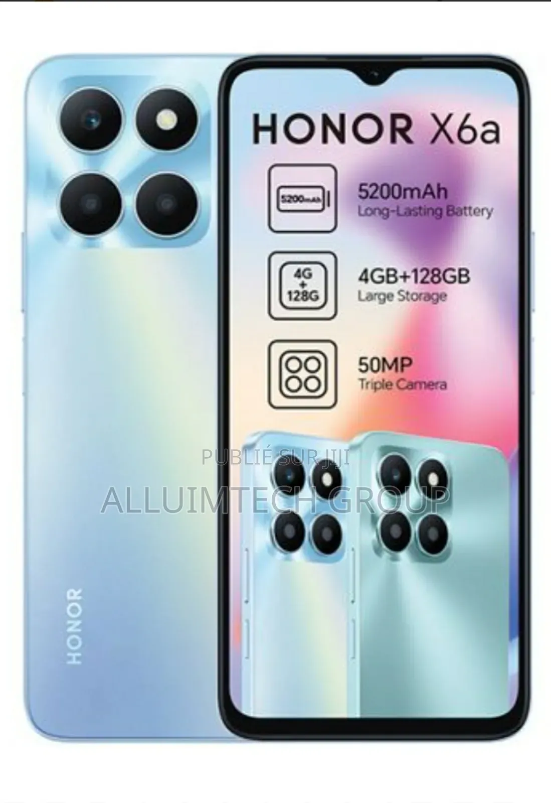 Neuf Honor X6a 128 GB Vert