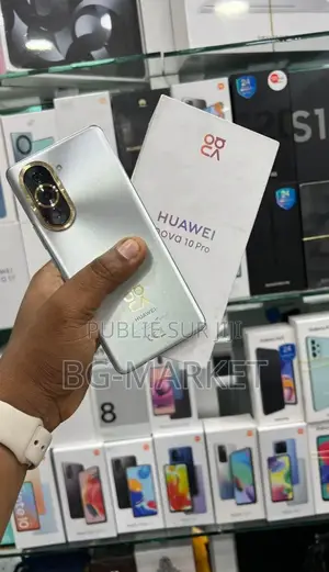 New Huawei nova 10 Pro 256 GB Argenté