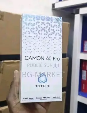 New Tecno Camon 40 Pro 256 GB Noir
