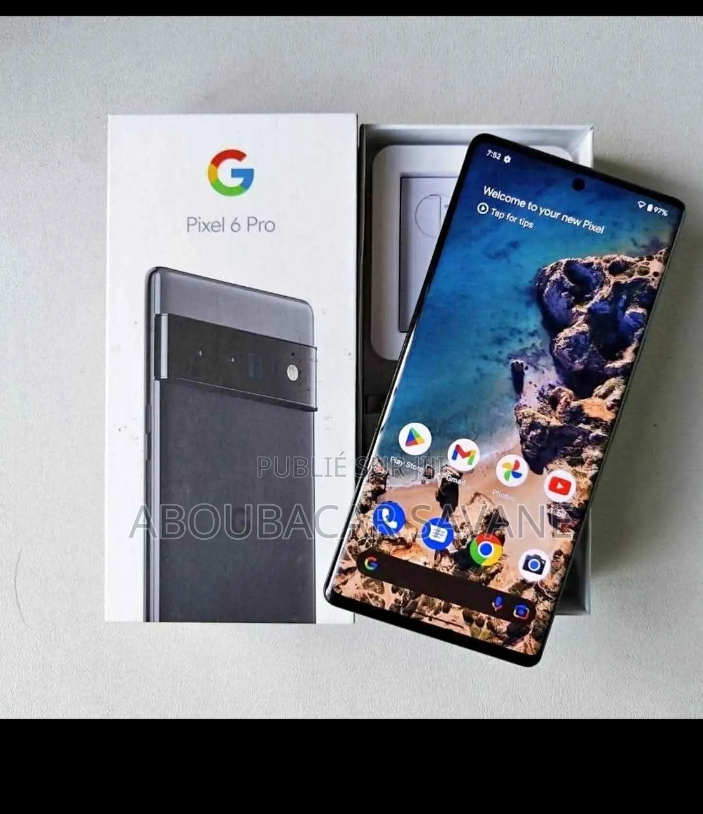New Google Pixel 6 Pro 256 GB Noir