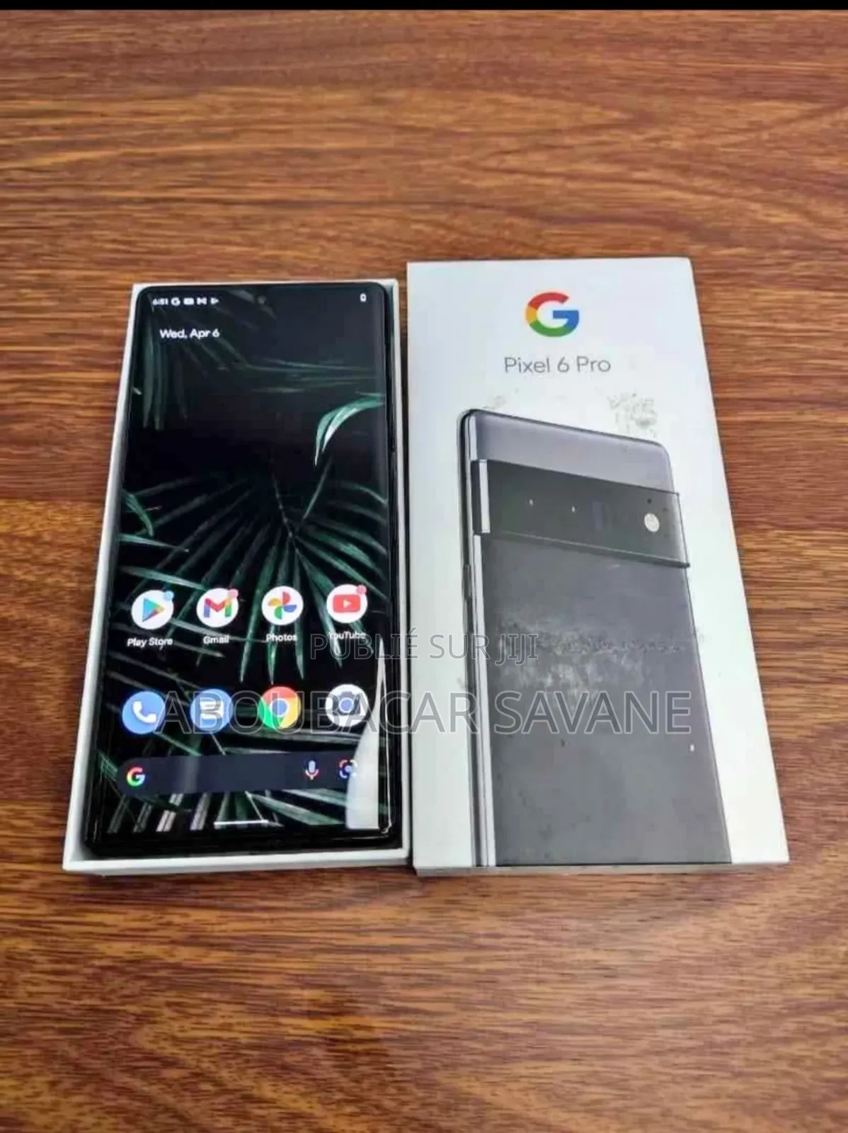 New Google Pixel 6 Pro 256 GB Noir