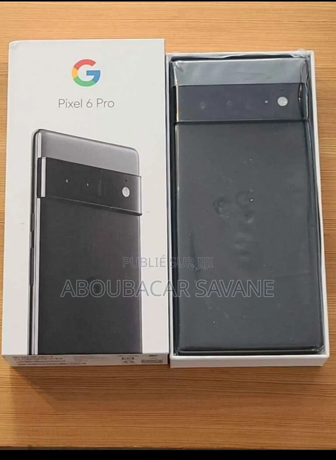 New Google Pixel 6 Pro 256 GB Noir