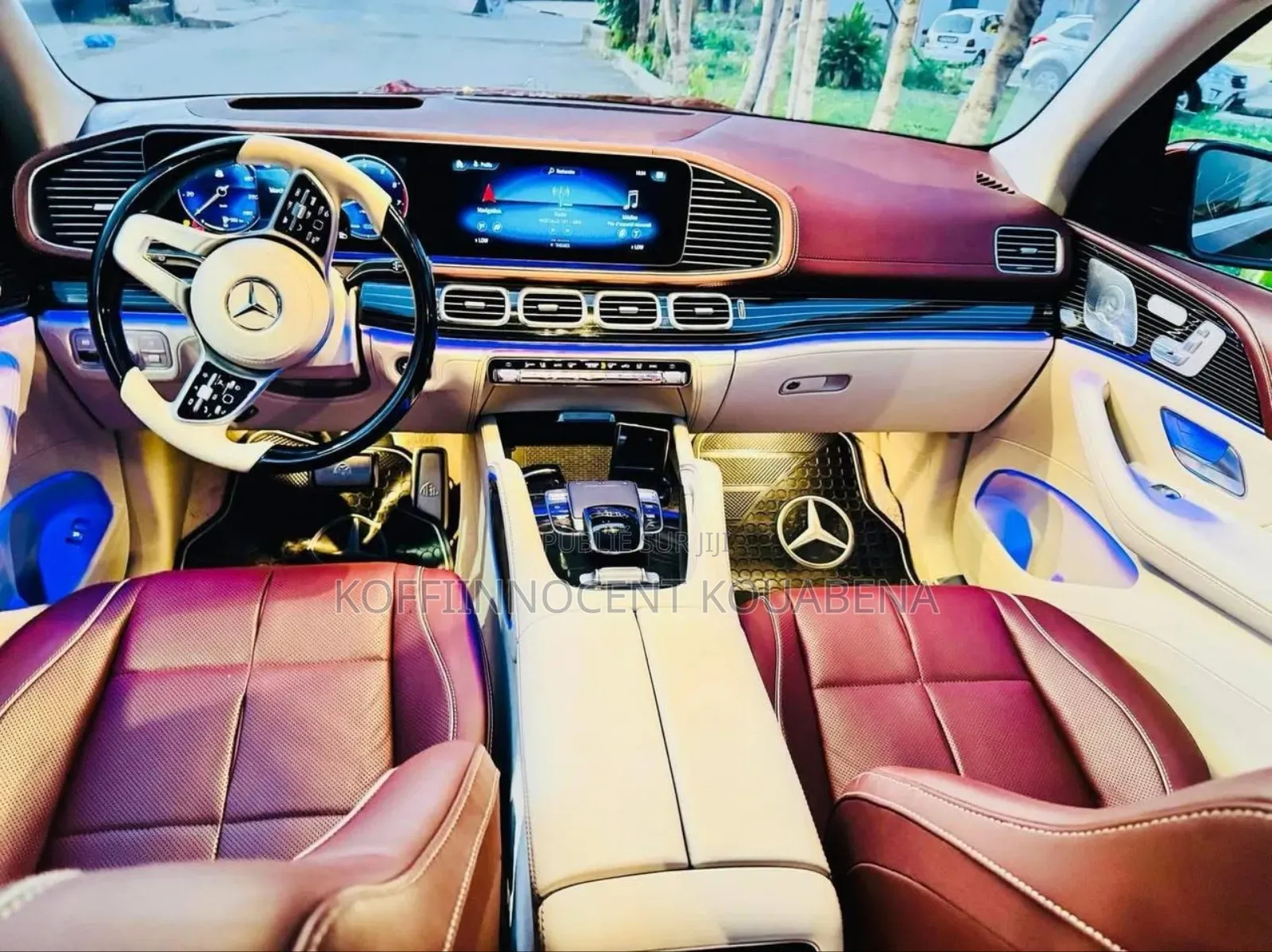 New Mercedes-Benz GLS-Class 2023 Rouge