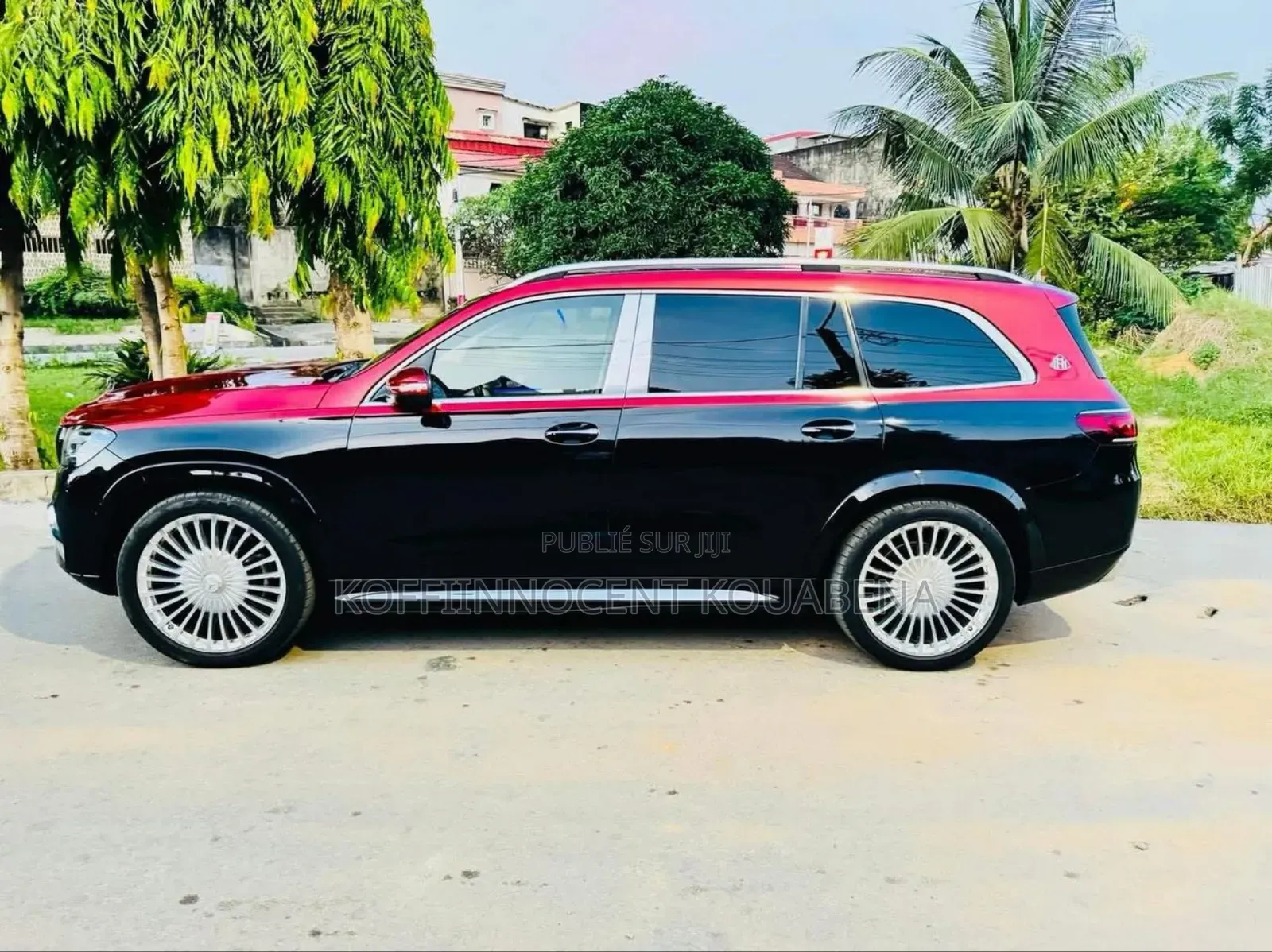 New Mercedes-Benz GLS-Class 2023 Rouge