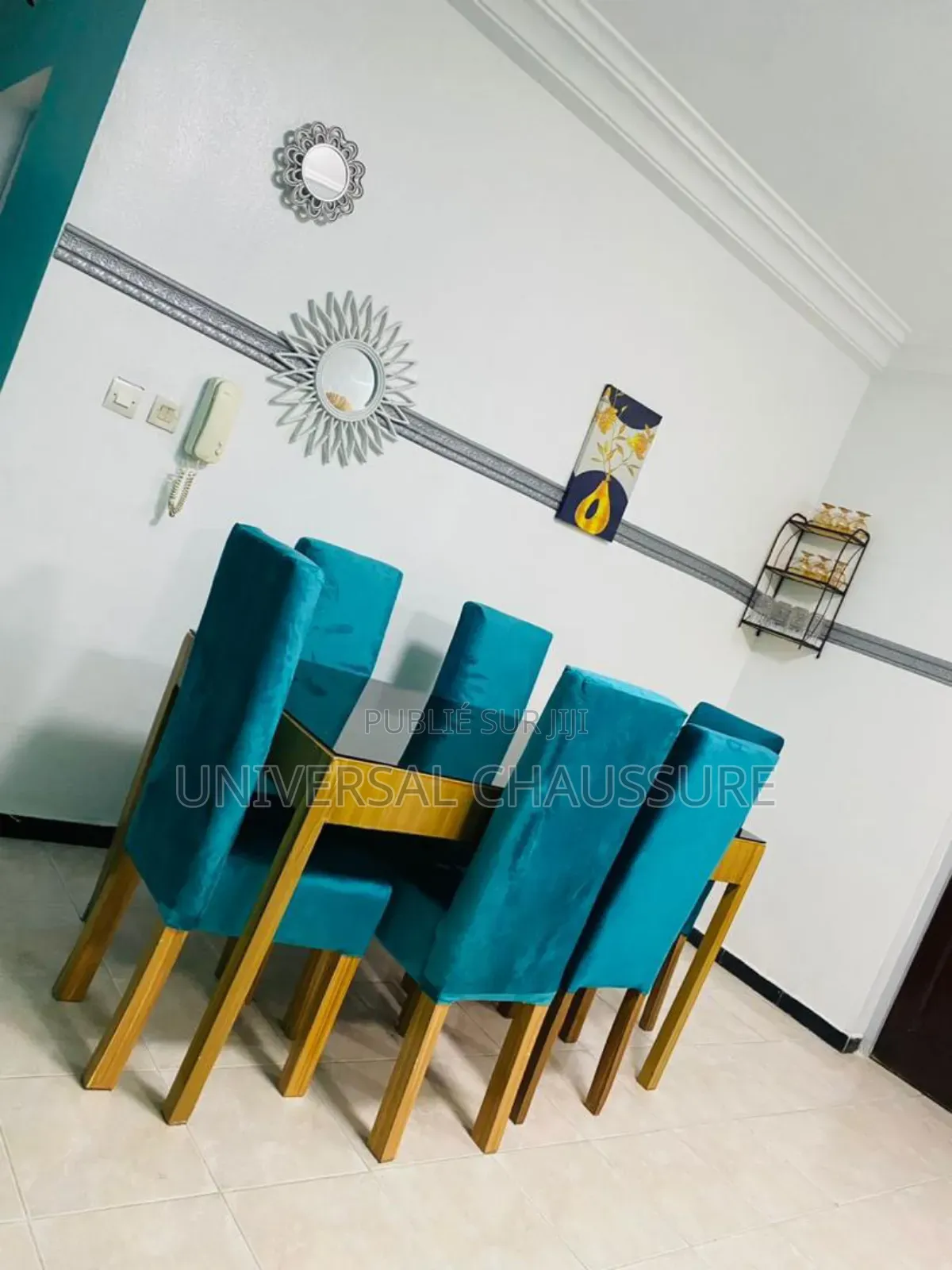 Furnished 2chbre Chambre et salon dans Résidence Ds3, Cocody à Louer