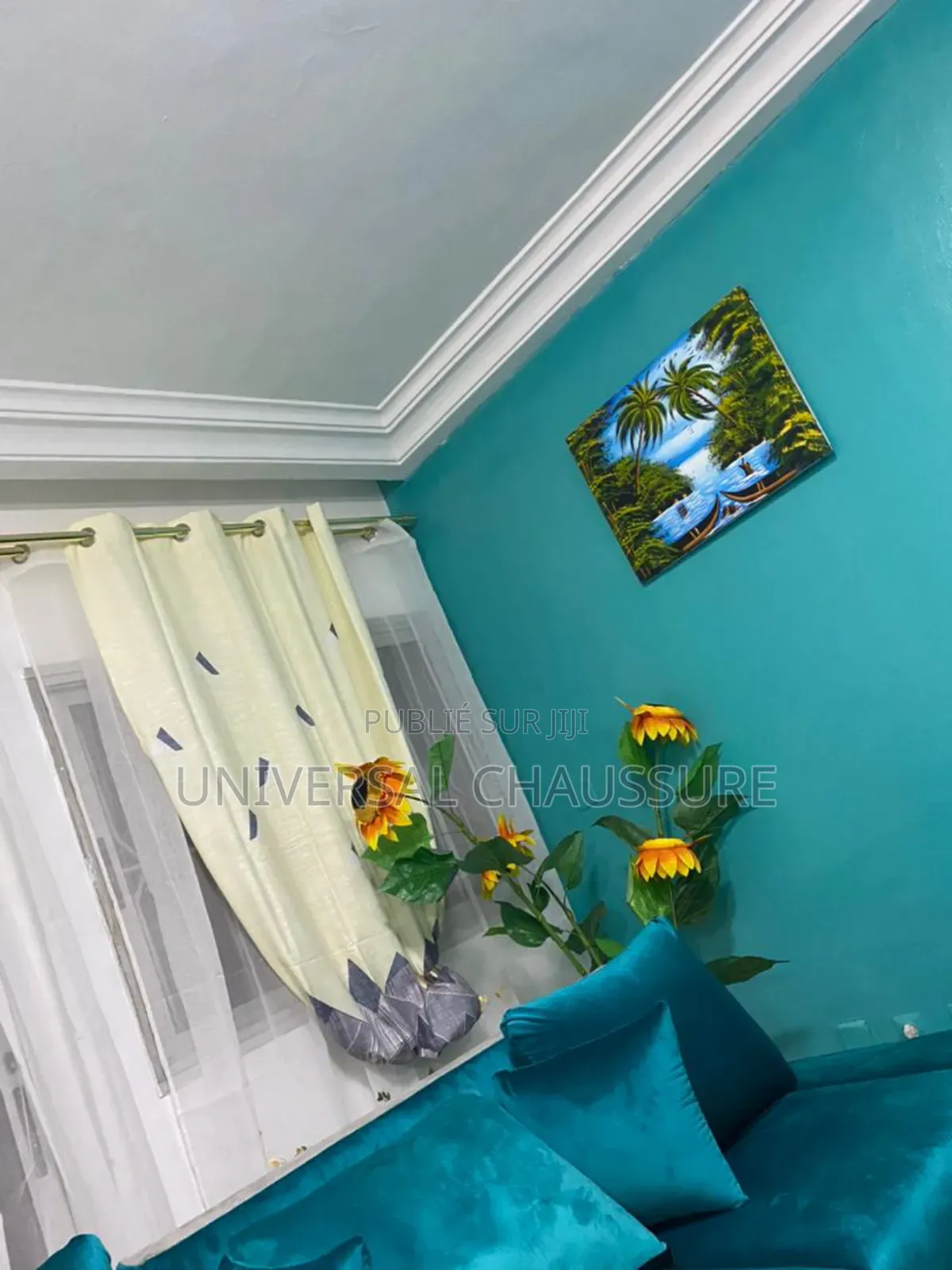 Furnished 2chbre Chambre et salon dans Résidence Ds3, Cocody à Louer