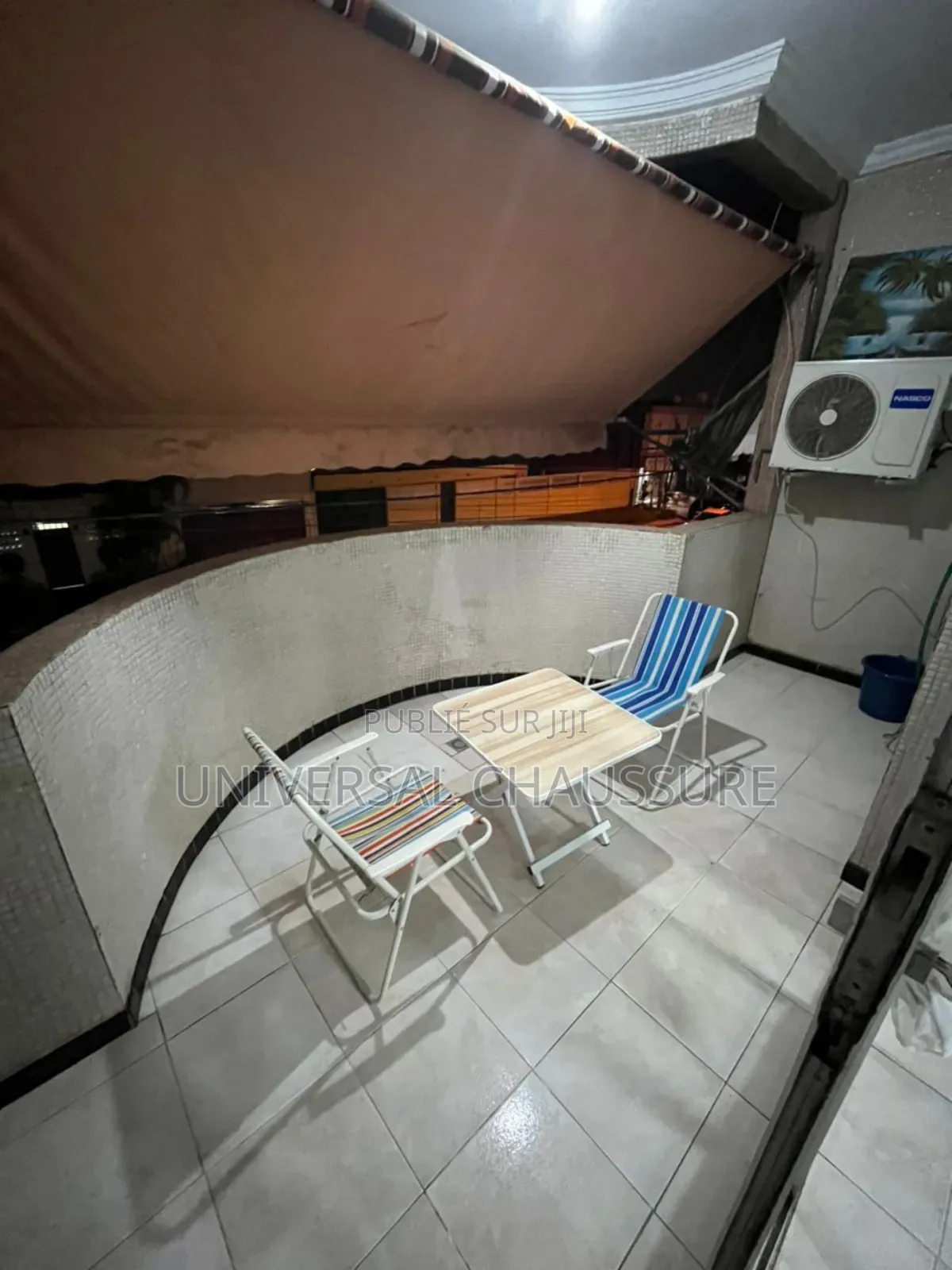 Furnished 2chbre Chambre et salon dans Résidence Ds3, Cocody à Louer