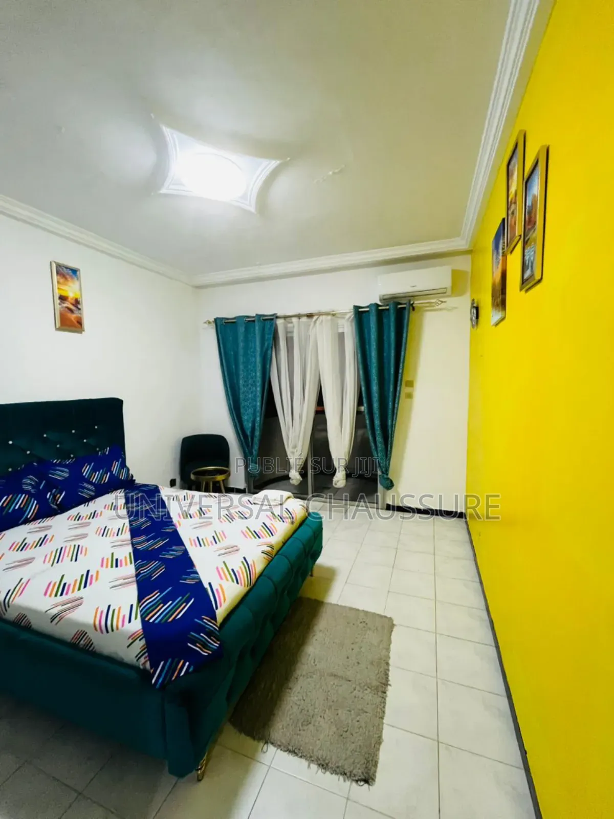 Furnished 2chbre Chambre et salon dans Résidence Ds3, Cocody à Louer