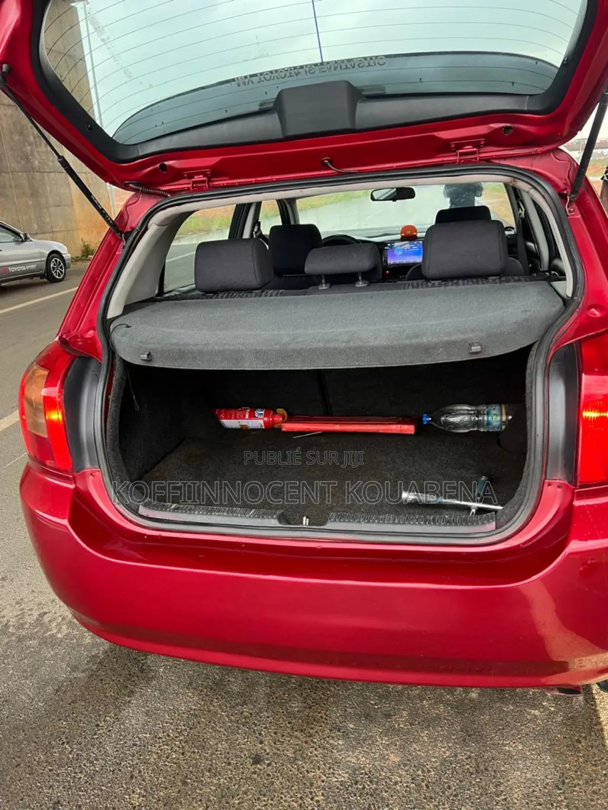 Toyota Corolla 2.0 D Sedan 2002 Rouge