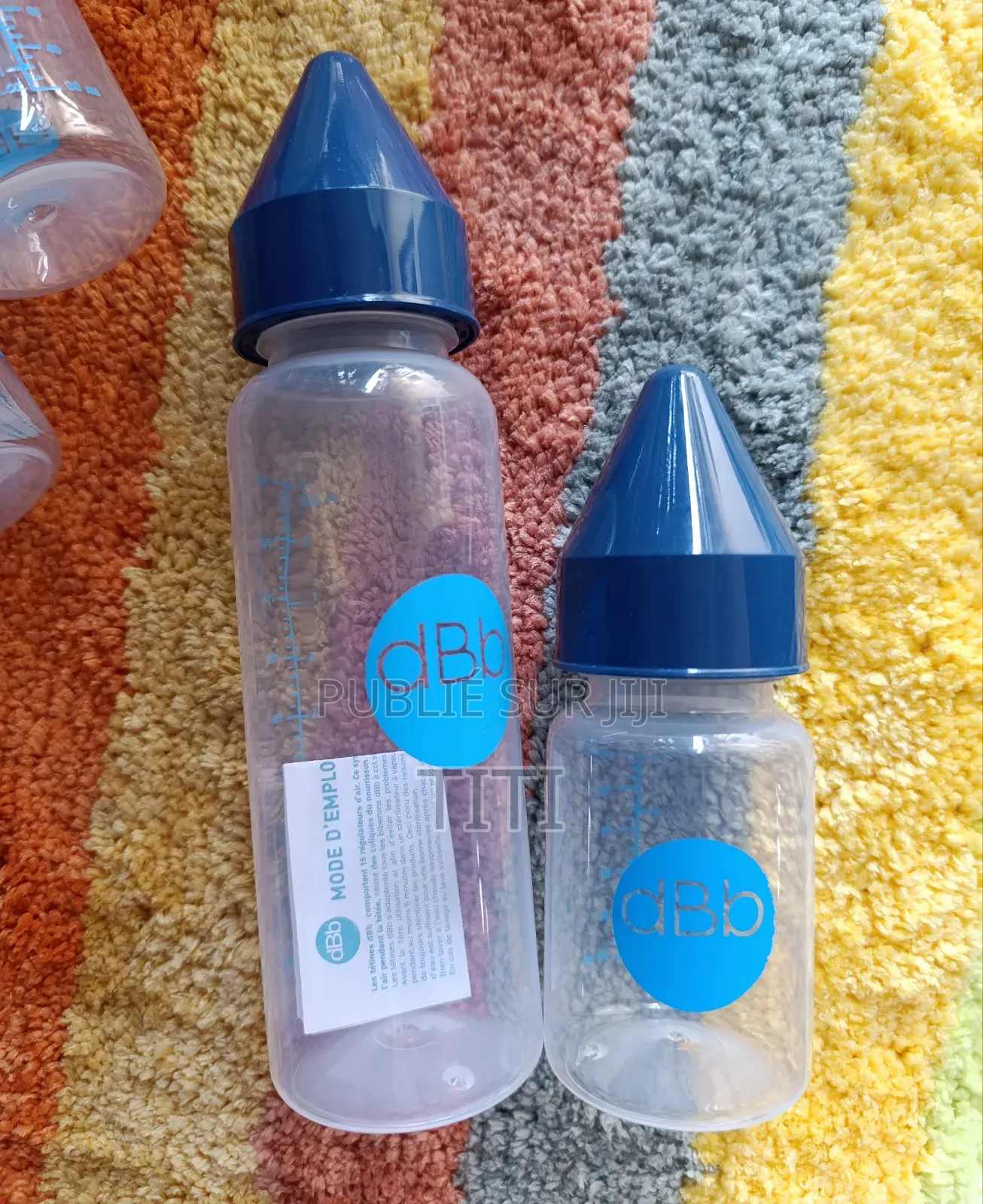 Biberon en Verre Et en Plastique