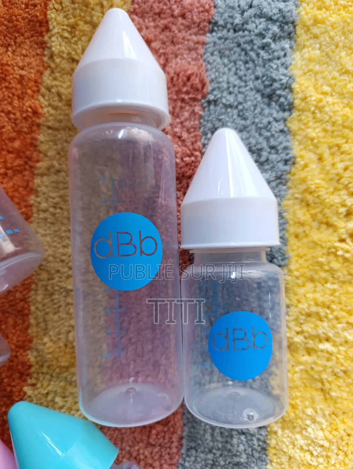 Biberon en Verre Et en Plastique