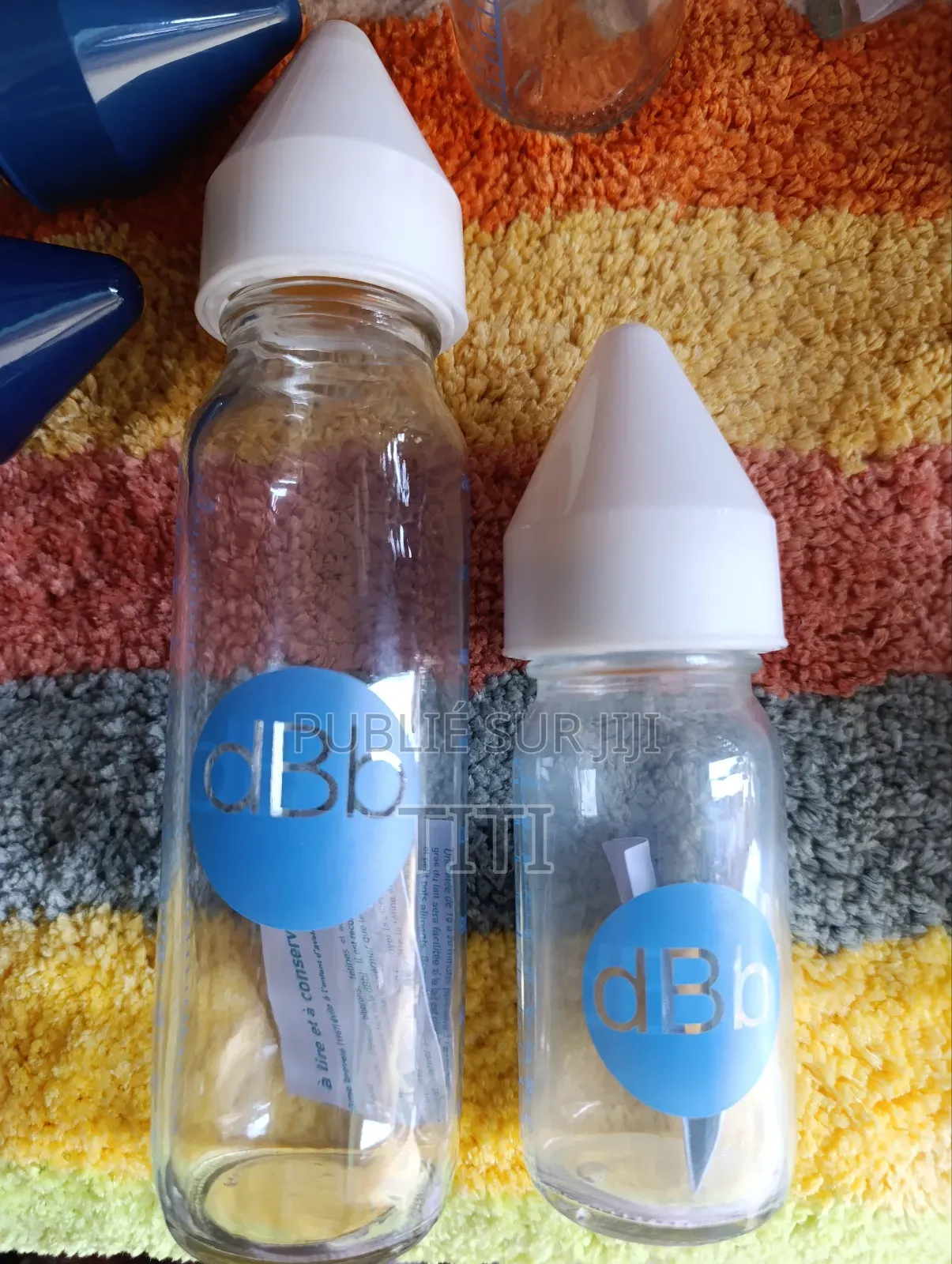 Biberon en Verre Et en Plastique