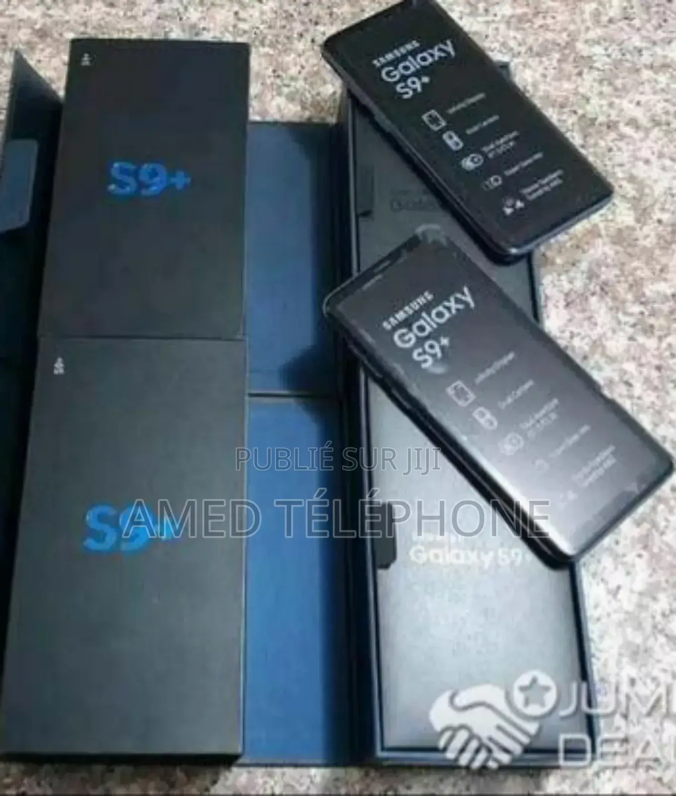 New Samsung Galaxy S9 Plus 128 GB Noir