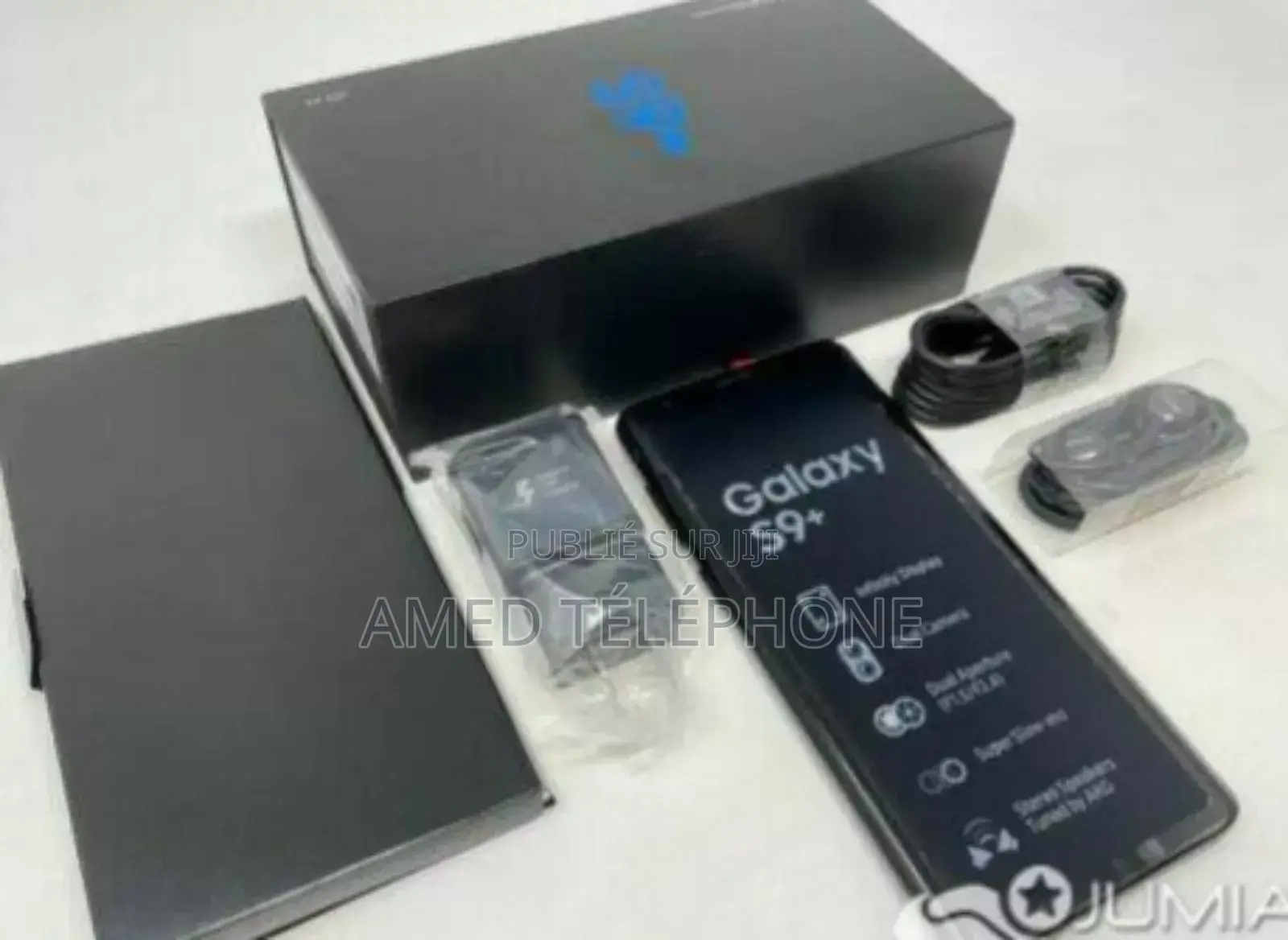 New Samsung Galaxy S9 Plus 128 GB Noir