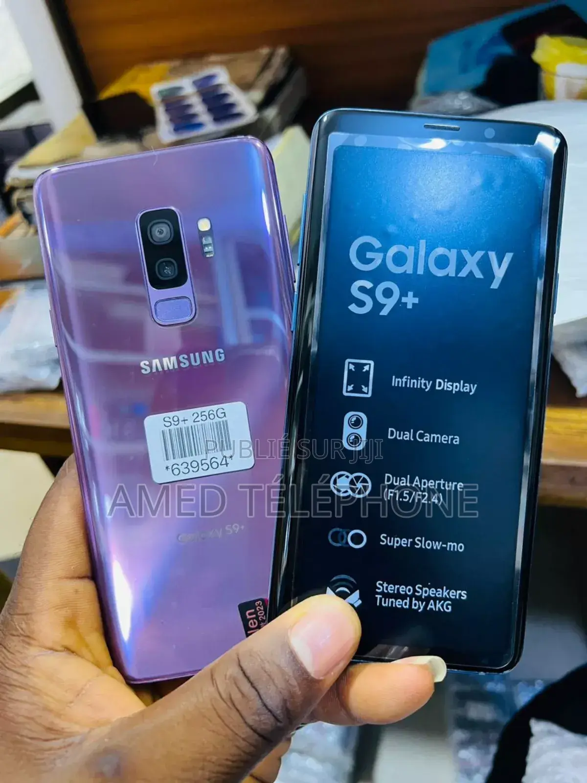 New Samsung Galaxy S9 Plus 128 GB Noir