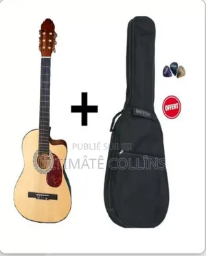 Photo - Guitare Acoustic Avec Housse