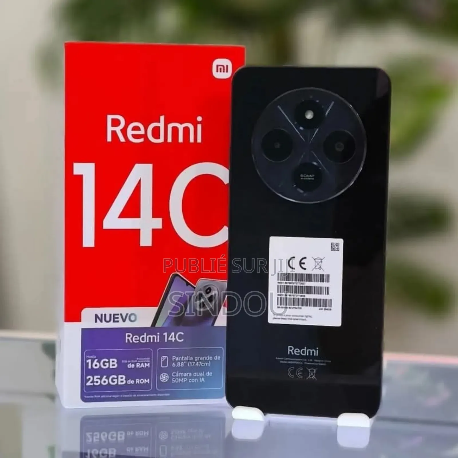 New Xiaomi Redmi 14C 128 GB Noir