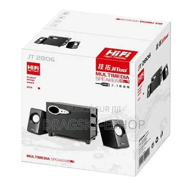 Jituo Jt-2806 Haut-Parleurs Pour Ordinateur Portable