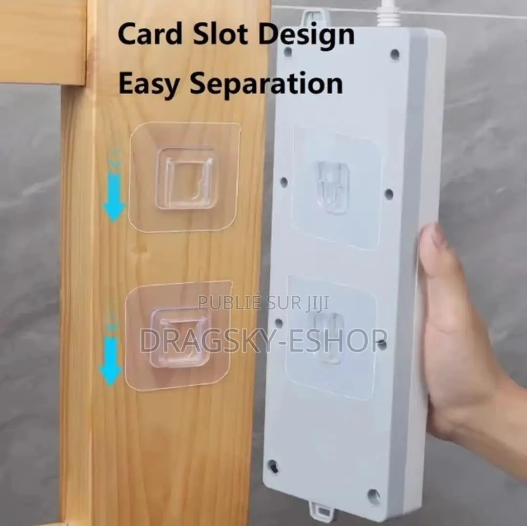 * Accroche Adhésif Ultra-Résistant – Lot De 12 *